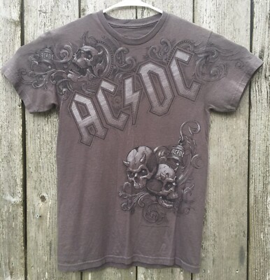 ACDC Liquid Blue HELL S BELLS Men s T-Shirt Size Small