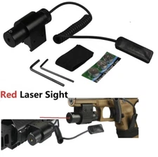 Compact Red Laser Sight With Mount and Pressure Switch US Seller