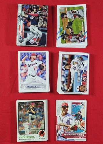 6 Different WASHINGTON NATIONALS team sets 2020-2023 Topps, Heritage, Donruss - 第 1/2 張圖片