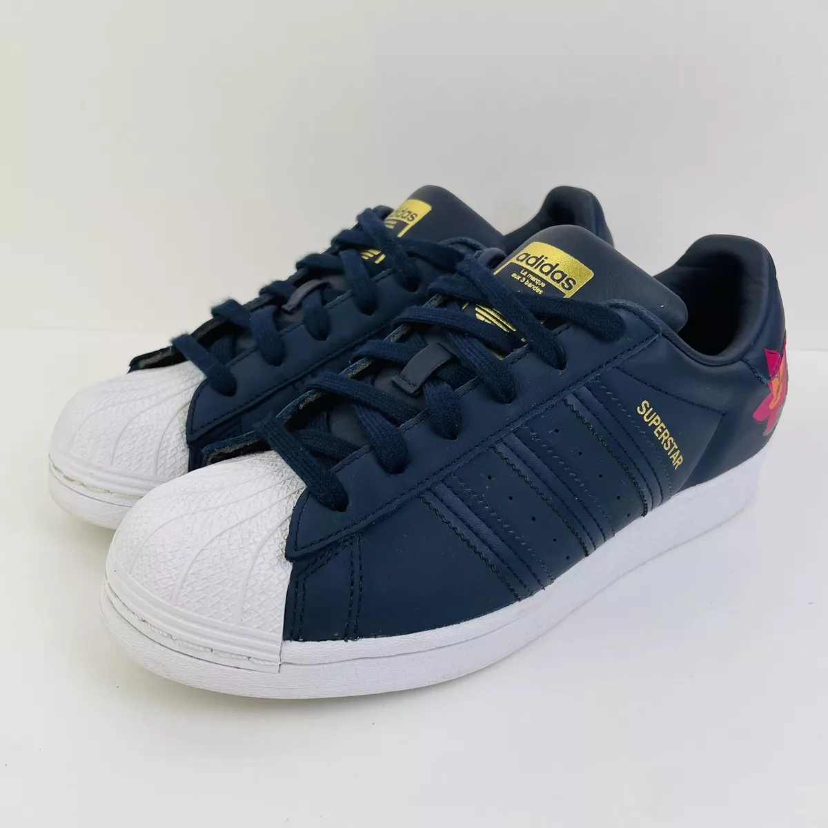 Adidas Superstar X Her Studio London Navy Blue Sneakers FY3648 Women’s Size 6.5
