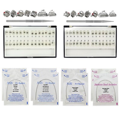 Dental Orthodontic Self Ligating Brackets Copper Niti Arch Wire MBT 022 DAMON Q