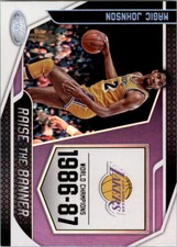 2019-20 Certified Raise the Banner #21 Magic Johnson - NM-MT