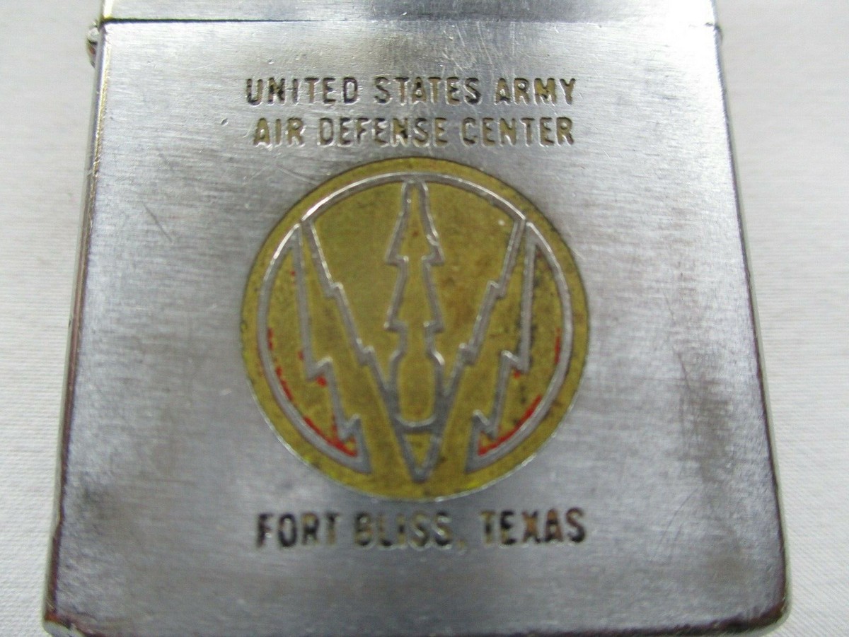 PEACE  1966 ZIPPO Lighter United States US Army Air Defense Center