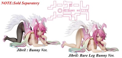FREEing TV Anime No Game No Life '' Jibril : Bunny Ver.'' 1/4 Big Scale Figure NEW