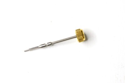 New gold tone crown and new stem for Citizen 8200 automatic movement  20472