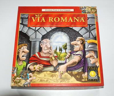 Via Romana ein Spiel von Gold Sieber  TOP  vollständig
