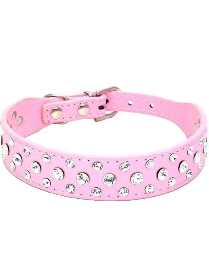 Mujer XS collares de perro collar de diamantes/imitación diamante