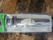 1-1/4 in. Sink Drain Pop-Up Drain Assembly in Brushed Nickel One Piece Design