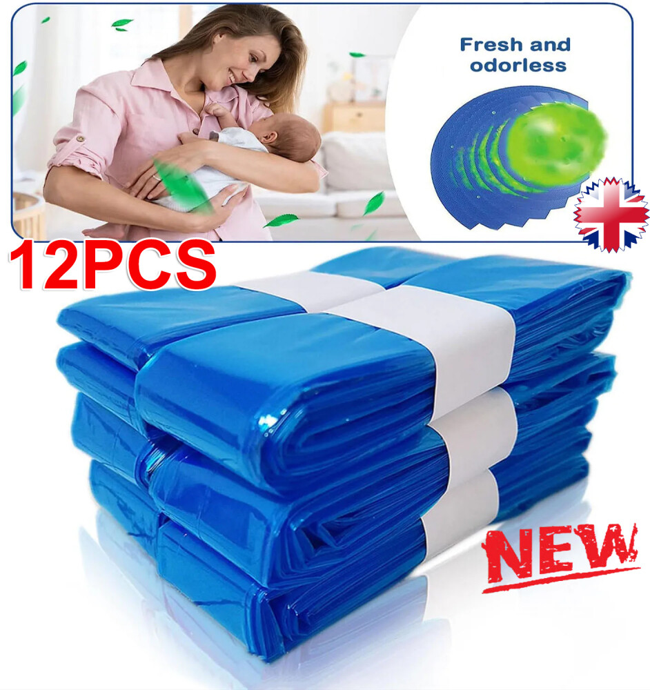 4.5m Nappy Bin Refills, Nappy Disposal Bags Suitable for Angelcare