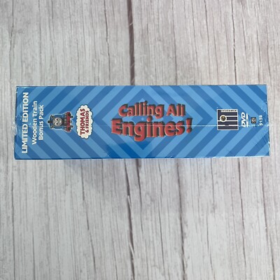 60th Thomas & Friends -Calling All Engines DVD 2005 -Wooden Train