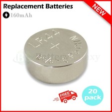 LR44 BATTERY 20 piece LR44 357 A76 L1154 AG13 357 Alkaline Fenzer Battery