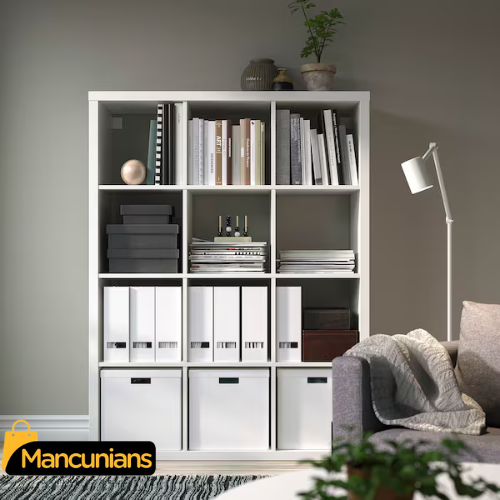 IKEA Kallax Shelving Display Bookcase Shelving Room & Office Furniture Shelving - Picture 31 of 35