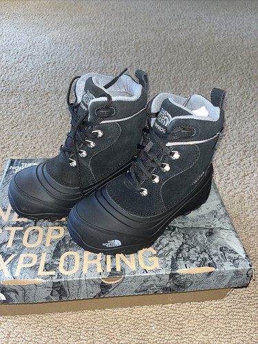 The North Face Kids Chilkat Lace II Boot Black/Zinc Grey / 2