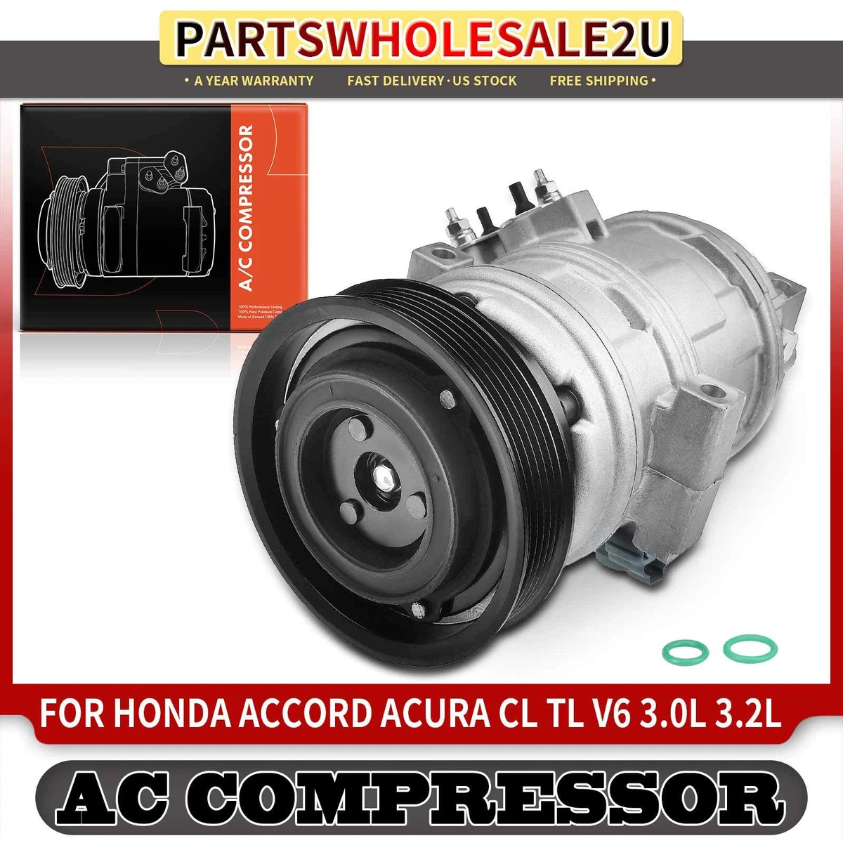 03 honda sale accord ac compressor