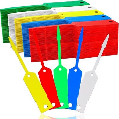 1000 Pcs Self Locking Arrow Key Tags Car Key Labels Car Key Identifiers for Shop