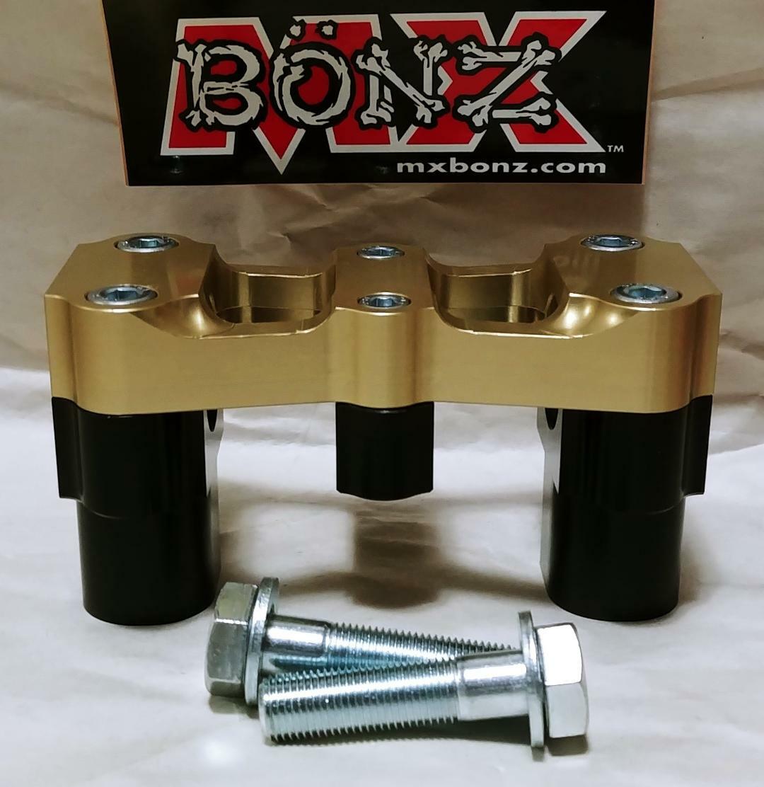 MX BONZ X6 BAR MOUNT YZ450F 20062013 WR450F HANDLEBAR CLAMP 28mm 11/
