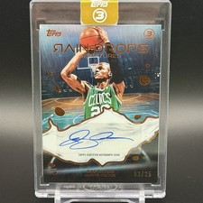 2025-26 Topps Three (3) Ray Allen Rain Drops RS-RA Autograph Bronze /25 Celtics