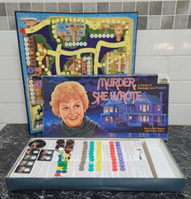 Vintage Murder She Wrote Board Game John Sands 1985 Angela Lansbury AUS Edition