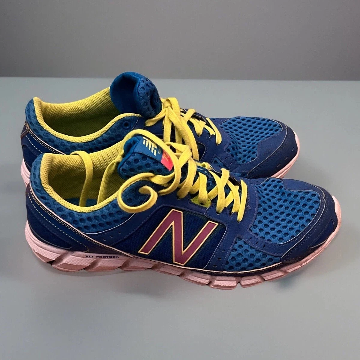New Balance 750 v2 Men\'s Mesh Running Shoes Gray Blue Yellow US Size 9 New Balance 750 Blue for sale | eBay main image 4