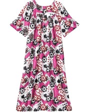 Anthony Richards VTG Casino Cards & Poker Chips Mumu Patio Dress NWOT Women's M