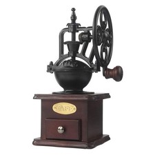 Old-fashioned manual coffee grinder (Ferris Wheel model) - Retro style