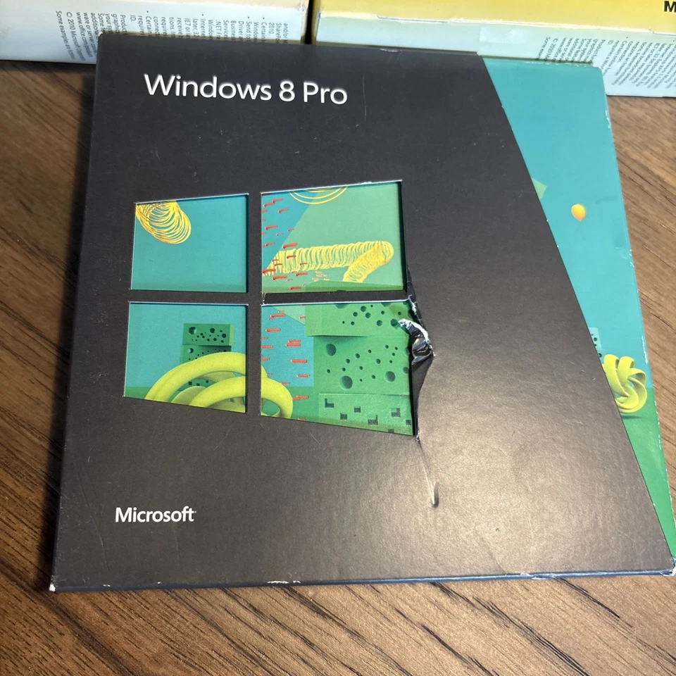 2 Microsoft Office 2010 Professional And Windows 8 Pro Full English Retail Box - Image 3 of 3