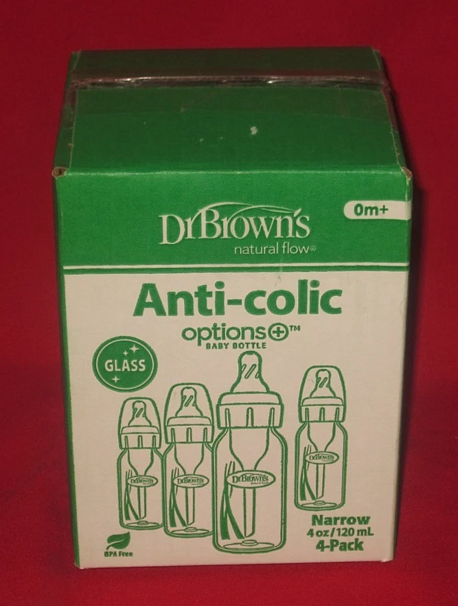 New/Sealed Box Dr. Brown's Anti-colic Options Easy Bottles - 4 Pack - 8 oz Each
Opens in a new windo