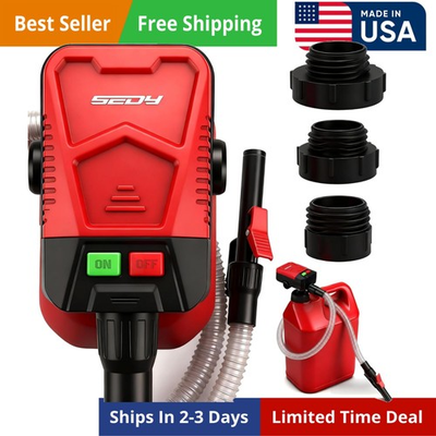 #ad Automatic Fuel Transfer Pump with Auto Stop Sensor3.2 GPM Battery Operated G... $45.28