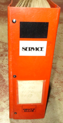 Deutz Allis 9130 9150 9170 9190 Tractor Service Shop Repair Manual