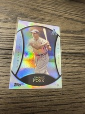 2010 Topps Legends Platinum Chrome Walmart Cereal Jimmie Foxx #PC8