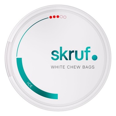 Skruf Ice White Chew Bags #3 (4 Stück)