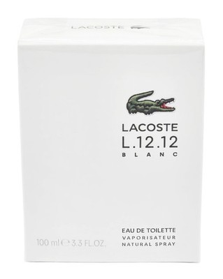 Lacoste L.12.12. Blanc Eau de Toilette 100 ml OVP NEU