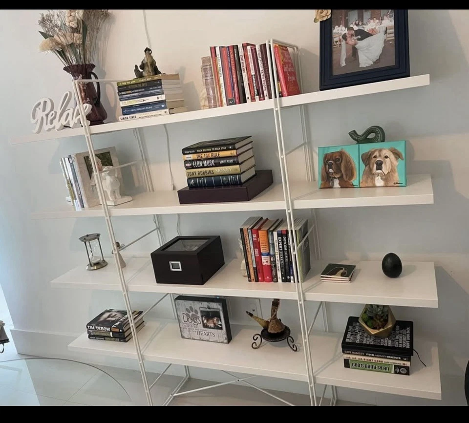 Vintage IKEA ENTETRI SHELVES - Image 2 of 3