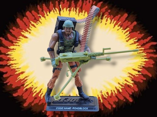 2007 Hasbro G.I. JOE A Real American Hero Roadblock (V16) 3.75 Action Figure! - Picture 1 of 9