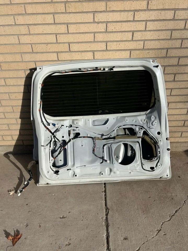 Toyota RAV4 2006-2012 puerta trasera puerta trasera carcasa privacidad tinte blanco  Foto 2 de 4