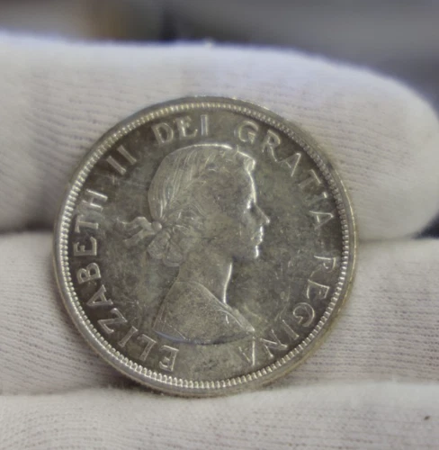 1964 Canada Silver Dollar $1 .800 Nice Unc
