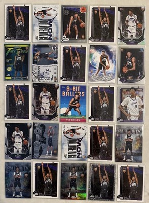 2025-26 Topps Ace Bailey Rookie Lot of 25 Cards Base Inserts SP Parallels Jazz