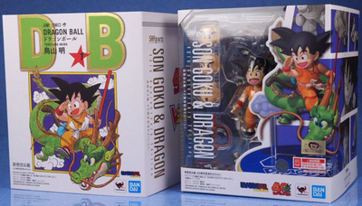 Bandai S.H. Figuarts SON GOKU & Dragon 40th Anniversary w/Sleeve