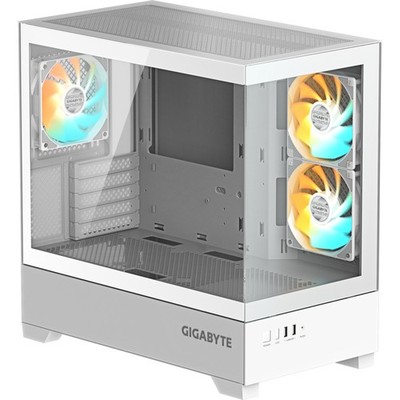 GIGABYTE C201 Panoramic Ice, Tower-Gehäuse, weiß