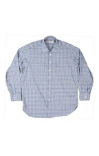 Turnbull & Asser Exclusive Men's Classic Fit Textured Shirt 17.5 MINT