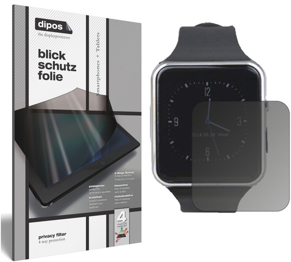Blickschutzfolie FüR Tagobee TB01 Smartwatch Matt Schutzfolie Folie Display-image