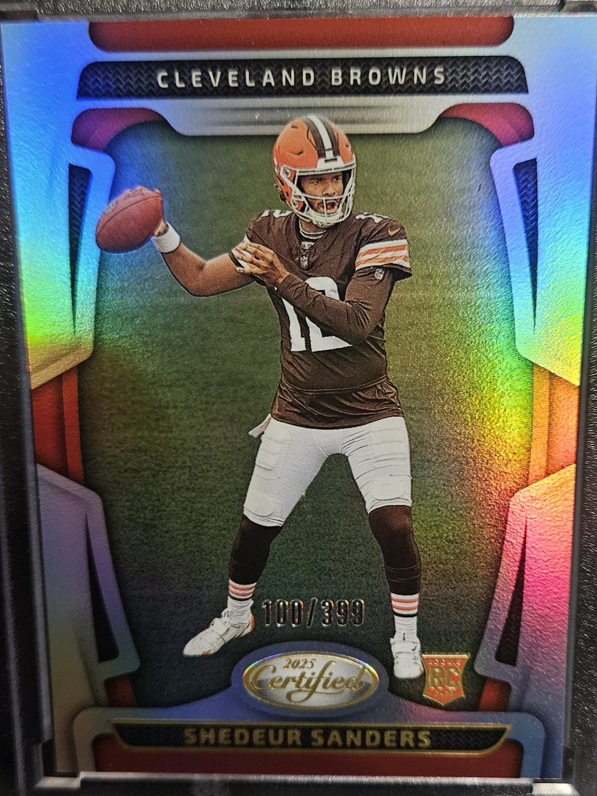 2025 Panini Certified - Rookies Shedeur Sanders #101 Mirror /399 (RC)