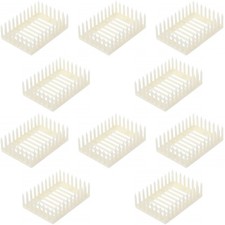 10 sztuk Klatka dla królowej pszczół Sprzęt pszczelarski Zapobiega jajowaniu Plastikowy design