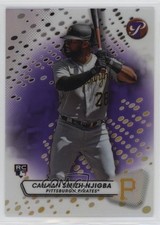 2023 Topps Pristine Purple Refractor 3/99 Canaan Smith-Njigba #112 0nr3