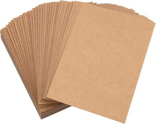 200 Sheets Chipboard 5 x 7 Inch 40pt Point Medium Weight Chipboard .04 Calipe...