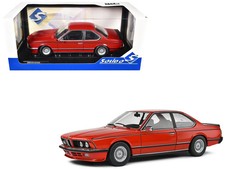 1984 BMW 635 CSI (E24) Henna Red 1/18 Diecast Model Car by Solido