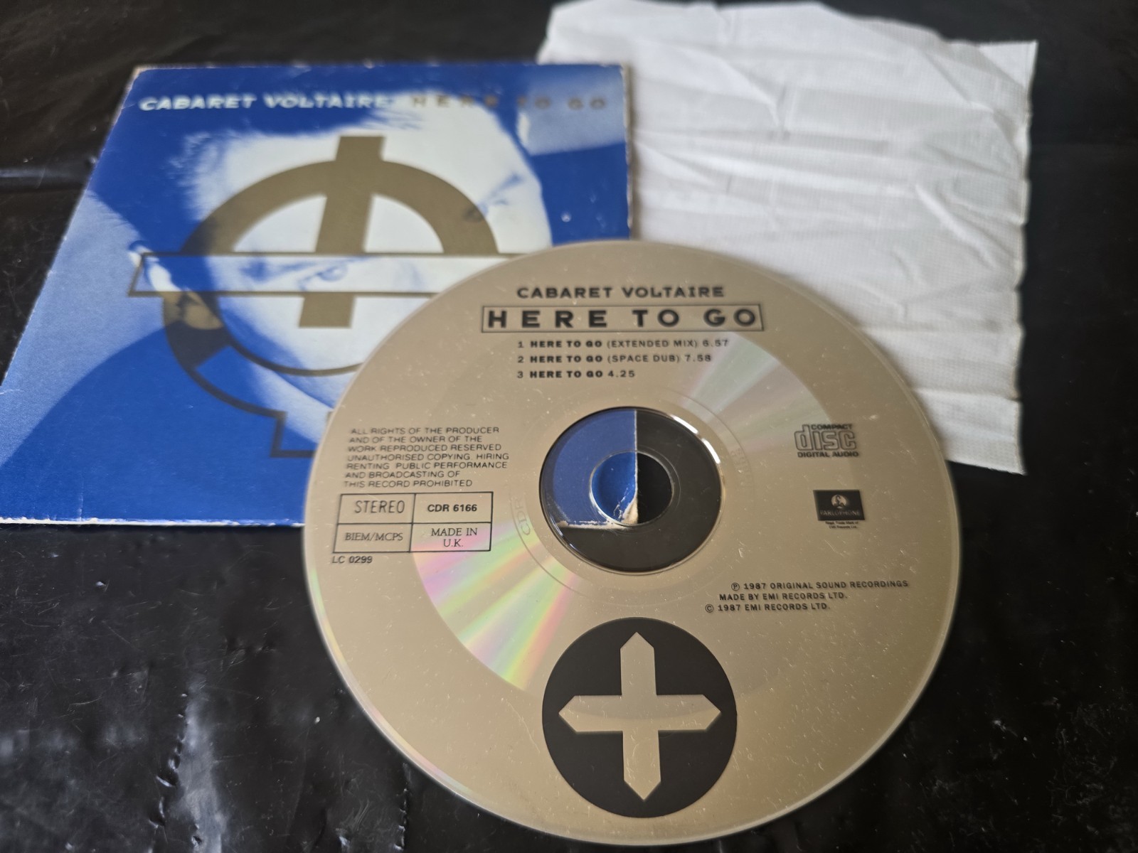 Here To Go 87 CD Single (Parlophone): 3 Mixes