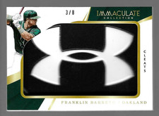 Franklin Barreto 2018 Panini Immaculate Collection Memorabilia Jumbo Cleats 3/8