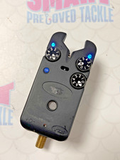 Delkim plus carp fishing Bite Alarm blue led missing badge