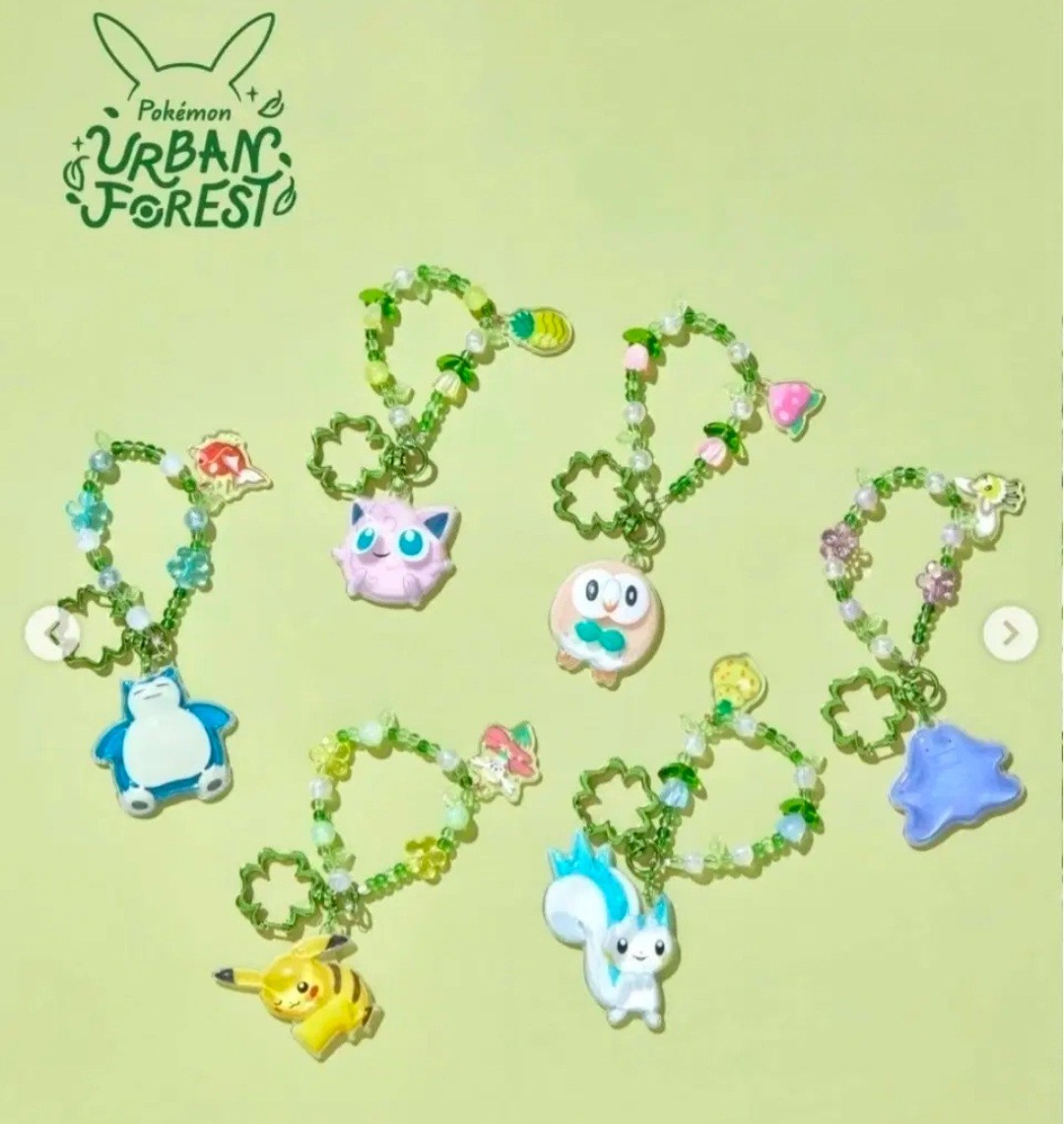 [Sealed] Pokemon Bubble Keychain 30th Anniversary Pikachu Rowlet Korea Limited